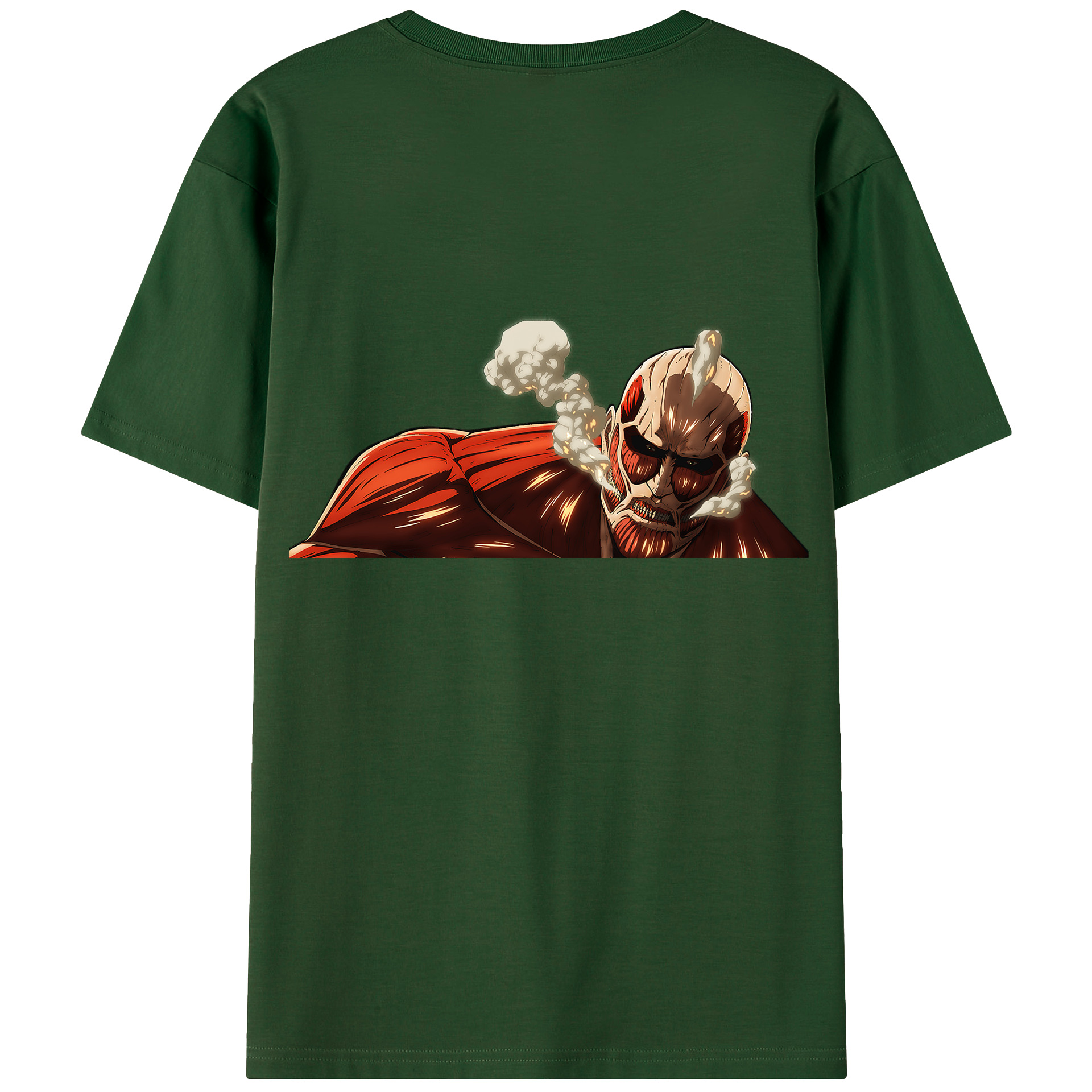 （画像用） 進撃の巨人 Attack on Titan 綿100％半袖Tシャツ（背面プリント）